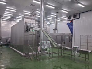Dây chuyền IQF cấp đông nhanh