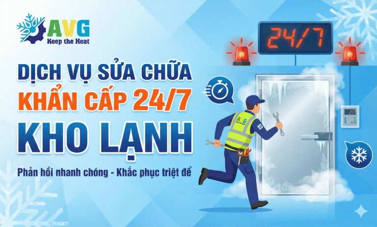 Bảo trì, bảo dưỡng kho lạnh tại các tỉnh phía Bắc