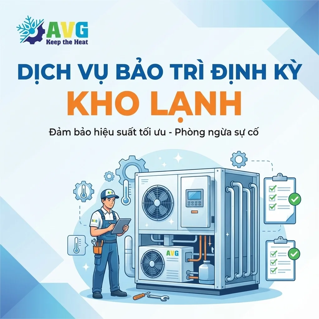 Bảo trì ,bảo dưỡng kho lạnh